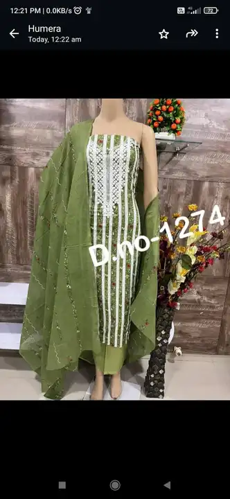 Suit pure cotton  uploaded by Heena fashion house on 5/4/2024