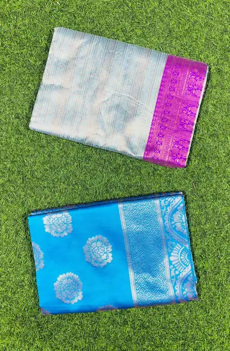BANARASI SILK SAREE uploaded by Unique collection on 5/5/2024