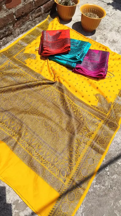 Banarasi georgette silk   uploaded by NOOR FABRICS.  on 5/5/2024