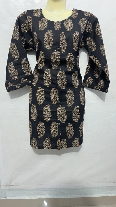 Designer Printed Cotton Tunic Top uploaded by business on 5/7/2024