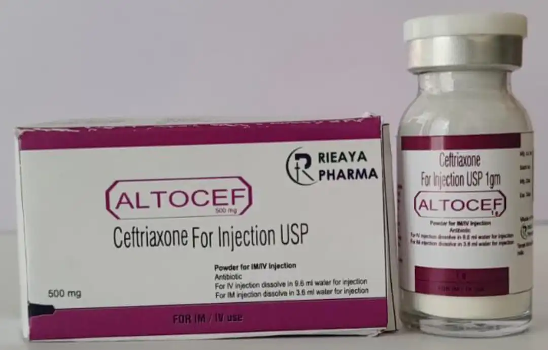 ALTOCEF (Ceftriaxone for Injection)  uploaded by RIEAYA Pharma on 5/7/2024