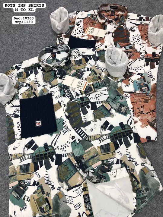 Imported fabric shirts  uploaded by Fidak Enterprise on 5/7/2024