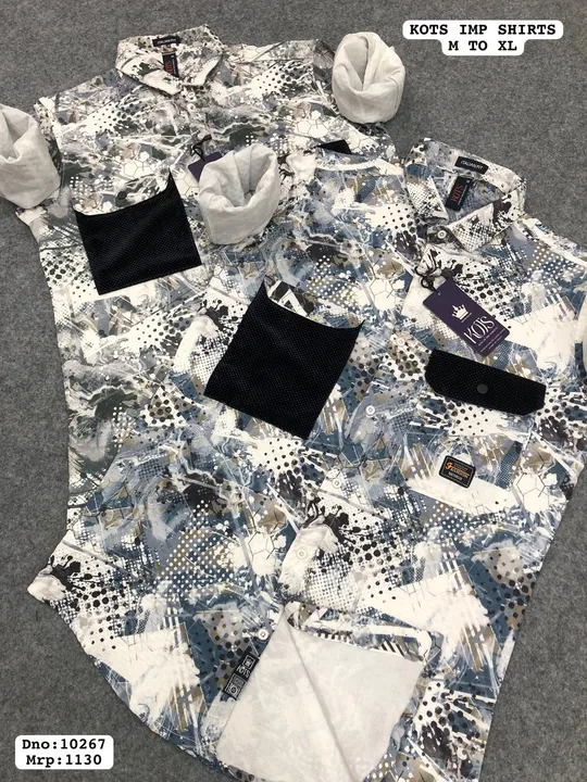 Imported fabric shirts  uploaded by Fidak Enterprise on 5/7/2024