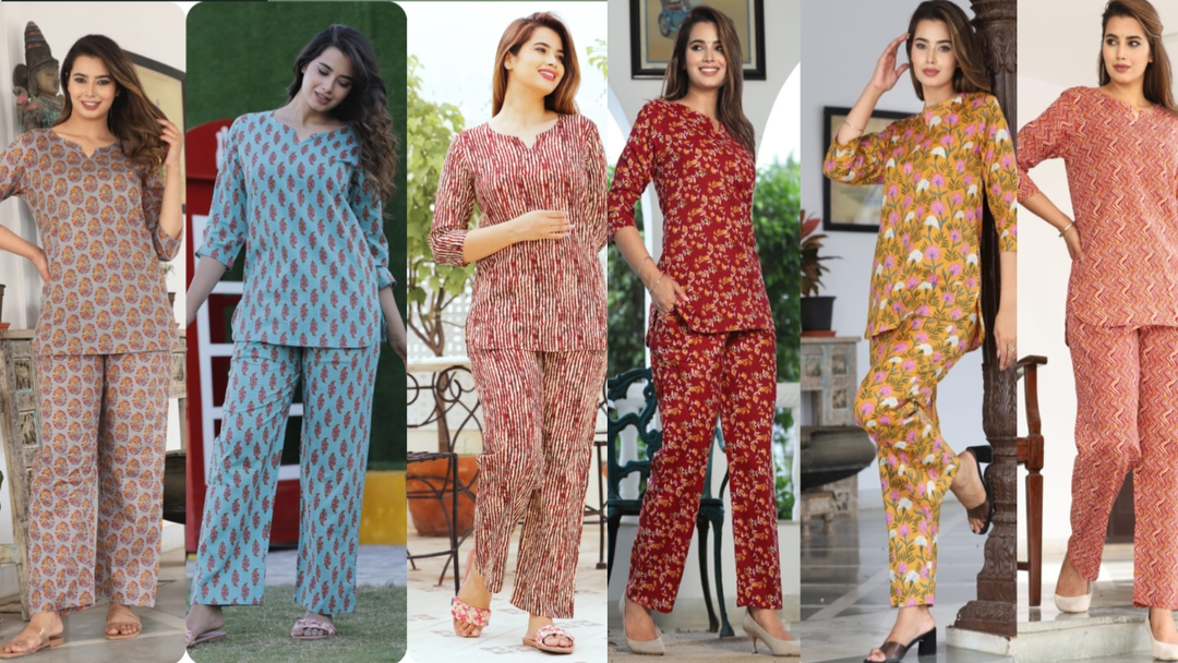 Post image Order by whatsapp +918875877278🥰
Beautiful Night Suit

💯% Cotton 60-60

Best Quality Febric

Both Side Pockets in Pyjama

Nice Stitching Work

Sizes available 36 to 46

Resellers and wholesalers are mostly welcome 😍❤️

If you want to place your order take a screenshot and send me on whatsapp +918875877278