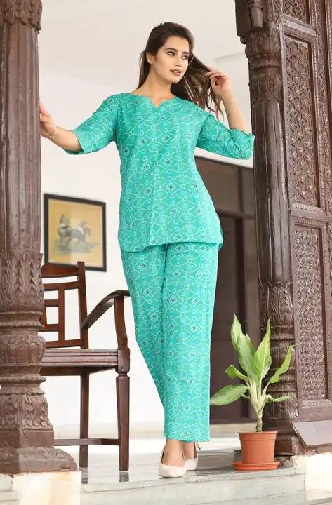 Pure cotton night suit  uploaded by The print house  on 5/7/2024