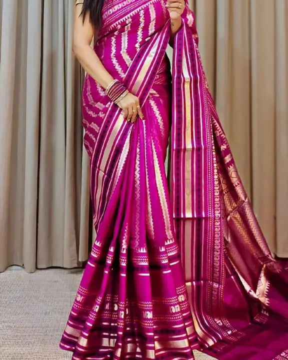 Banarasi daeyble silk saree  uploaded by business on 5/8/2024