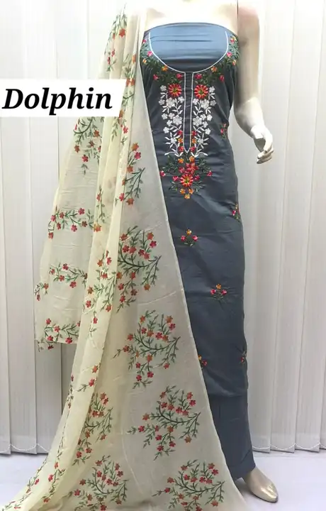 Cotton suit uploaded by Shah textile on 5/8/2024