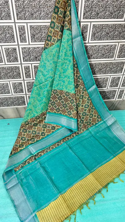 BHAGALPURI KOTA STPLE SAREE  uploaded by S.N.COLLECTIONS  on 5/8/2024