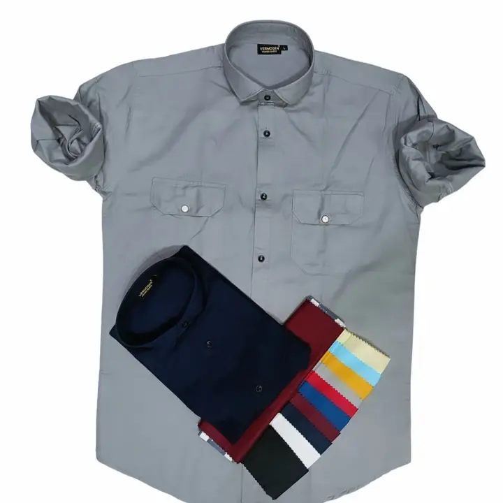 Double pocket Cotton Shirts  uploaded by business on 5/9/2024