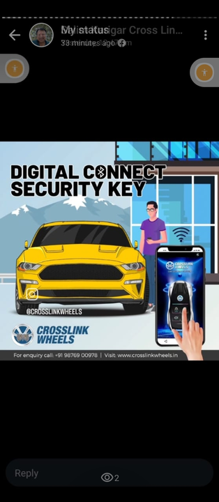 Car digital centre lock security system key uploaded by HET enterprises on 5/9/2024