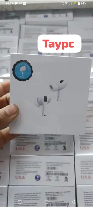 Type C airpods available send msg me 8851660958 on WhatsApp  uploaded by business on 5/9/2024