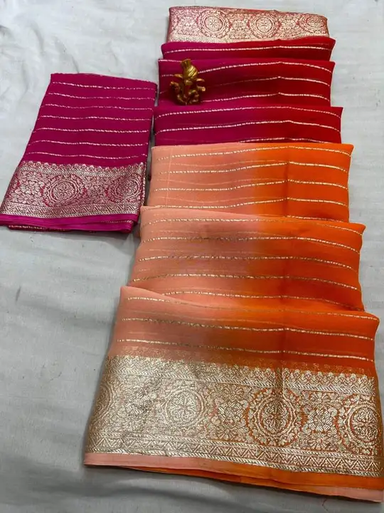 Georgette saree  uploaded by business on 5/9/2024