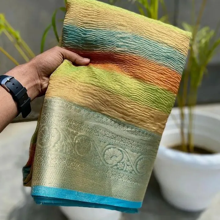 Banarasi Tissue Silk  uploaded by business on 5/10/2024
