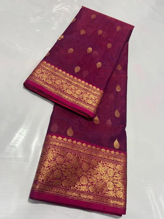 Post image Pure handwoven KatAn silk bay silk saree

🦚DM FOR BOOKING 🤝✅

🦚single as well bulk orders accepted 🤝✅

🦚price on request ✅🔥👍