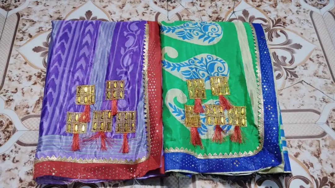 Mix lot with blouse uploaded by Laksh tex on 5/10/2024