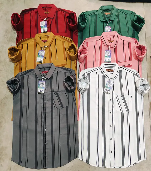 MEN'S BOTH SIDE LAFAR SHIRTS FOR WHOLESALE uploaded by HARITHWEAR on 5/10/2024