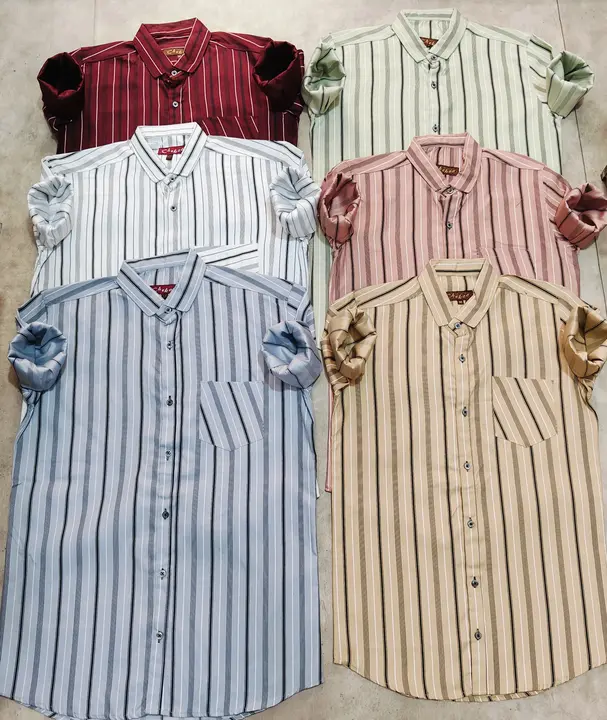 MEN'S BOTH SIDE LAFAR SHIRTS FOR WHOLESALE uploaded by HARITHWEAR on 5/10/2024