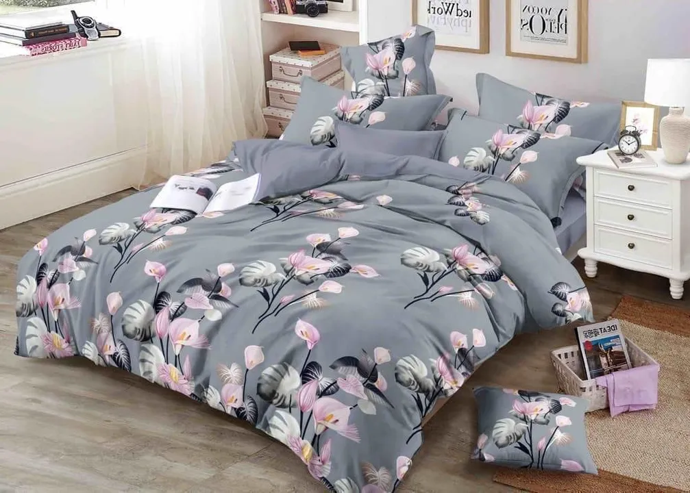 4 pc comforter set uploaded by OM handloom industries on 5/10/2024