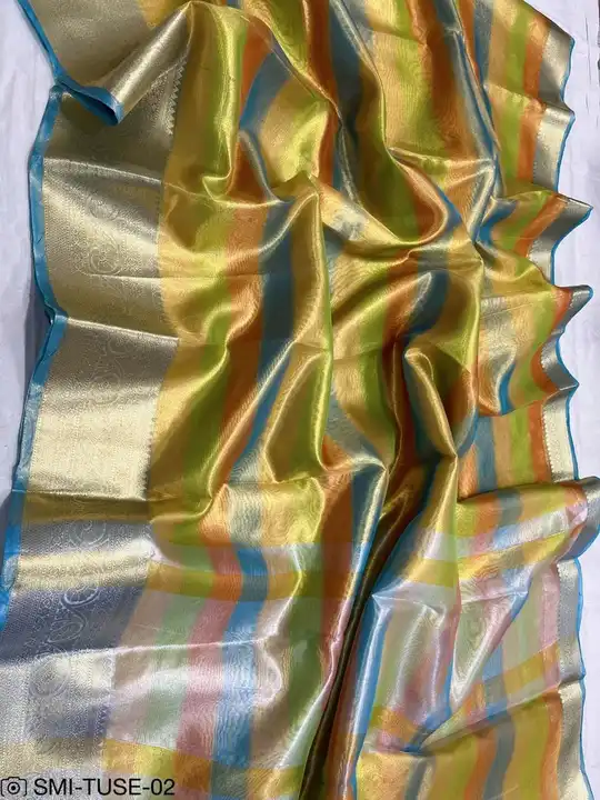Banarasi tisu silk saree uploaded by Zainab fashion on 5/10/2024