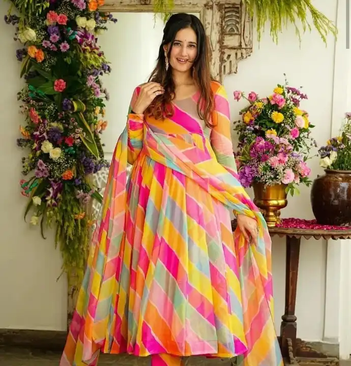 Georgette  uploaded by Pink city Fashion and Jaipur Kurtis on 5/10/2024