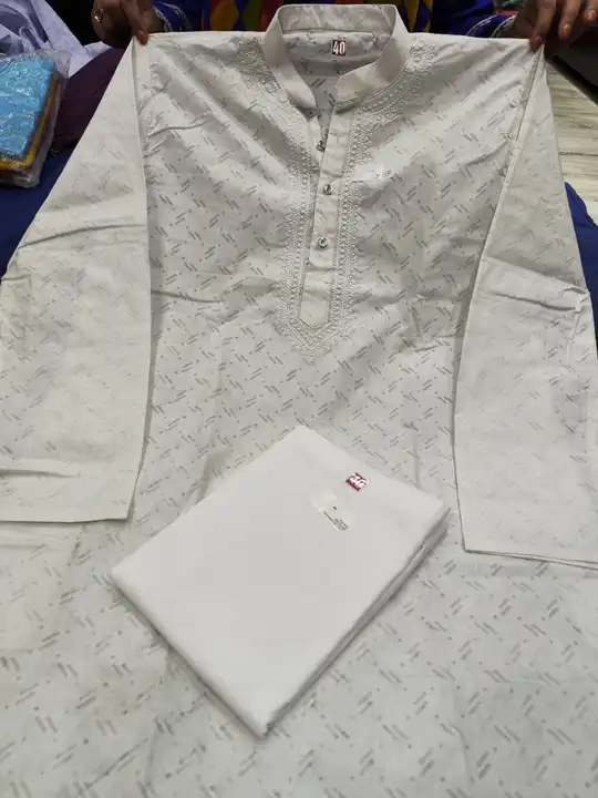 Mens kurta uploaded by Lcf crafts (lucknow Chikan factory) on 5/11/2024