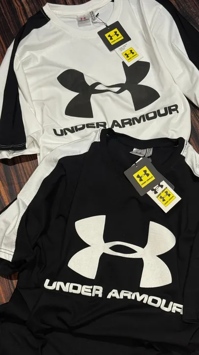 Post image Under armour 
Size m to xxl 
Puff printing 
Premium quality standard sizes 
Cotton Lycra
240 gsm