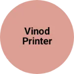 Business logo of Vinod printer