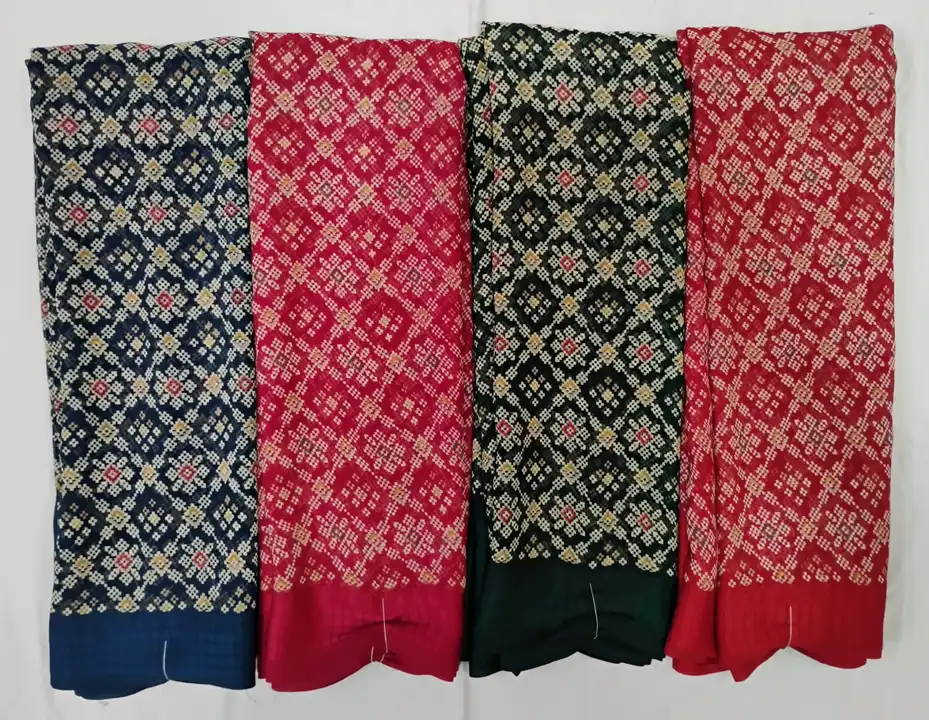 Pure georgette dobby border  uploaded by N K SAREES  on 5/12/2024