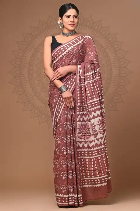 Cotton mulmul saree  uploaded by Pooja handicrafts  on 5/12/2024