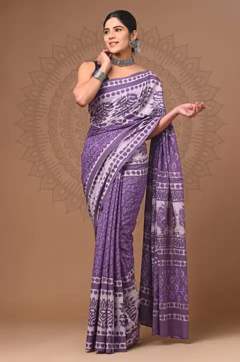 Cotton mulmul saree  uploaded by business on 5/12/2024
