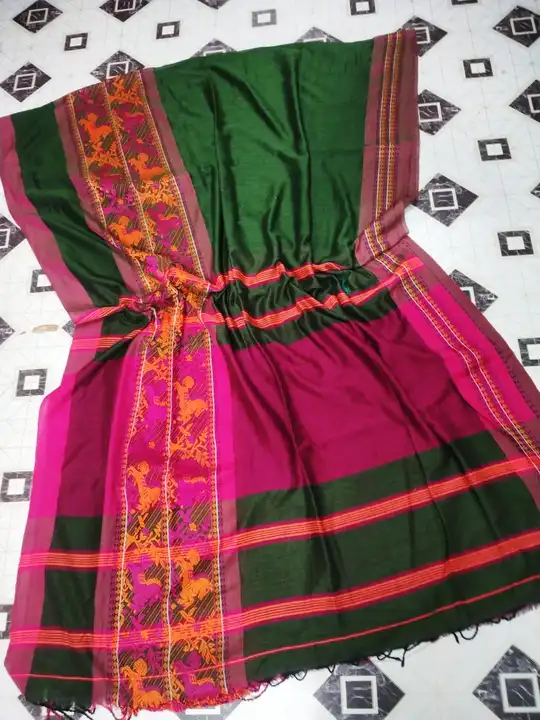Handloom khadi cotton saree  uploaded by business on 5/13/2024