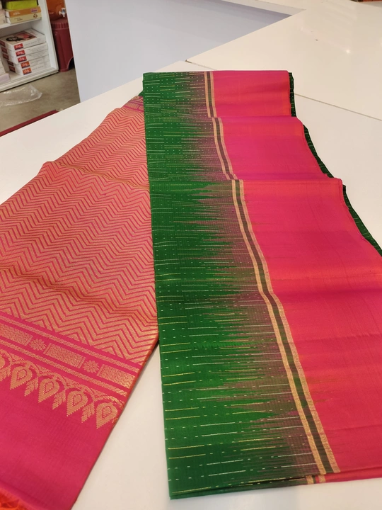 pure hand looms soft silk  uploaded by Banashankari SILK and sareees  on 5/13/2024