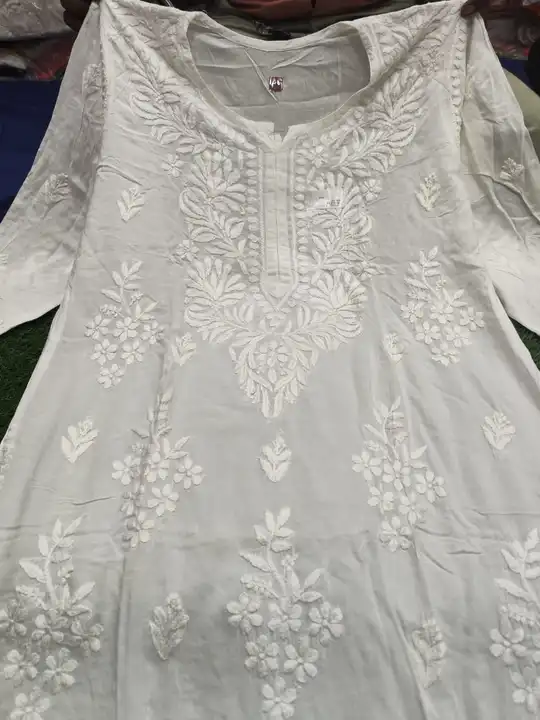 Modal kurti  uploaded by Lcf crafts (lucknow Chikan factory) on 5/13/2024