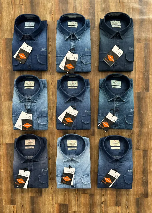 DENIM SHIRTS  uploaded by business on 5/13/2024