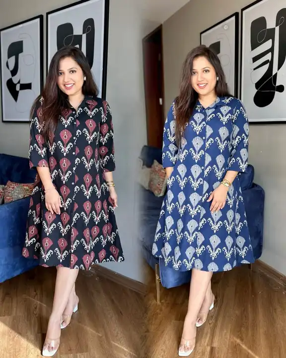 Post image *Let's be comfy with our pure  cotton 60*60 fabric*  

Summer is here 

A glimpse into the delightful denim blue hand aari embroidery work one piece A line style  midi style.
Show button style pattern 

 *One  side pocket* 

*Premium quality special for pear shape size*

Length: 41-42 Inches

*Size : 38/40/42/44/46*

*Offer Price  499/-*  🤝👏🤝👏👏🤝👏🤝🥻🤝🥻🤝🥻🤝🥻🤝🥻🥻🤝🥻🤝🥻🤝🥻🤝🥻🤝🥻🥻🤝🥻🤝🥻🤝🥻🤝🥻🥻🤝🥻🥻🤝