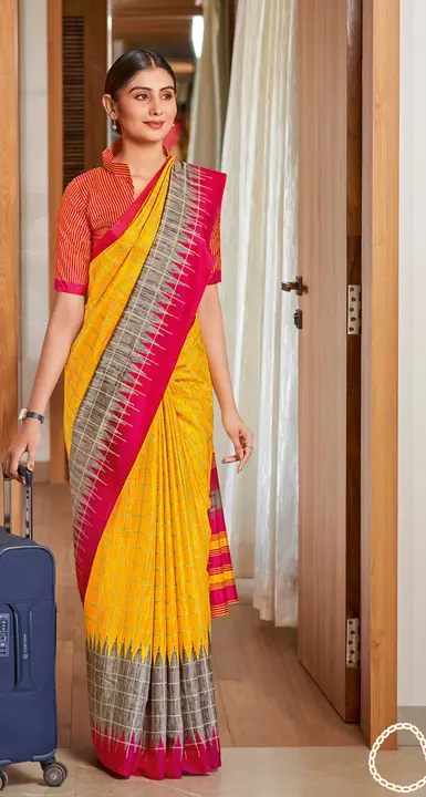 UNIFORM SAREE COLLECTION uploaded by Mukesh Saree Centre on 5/13/2024