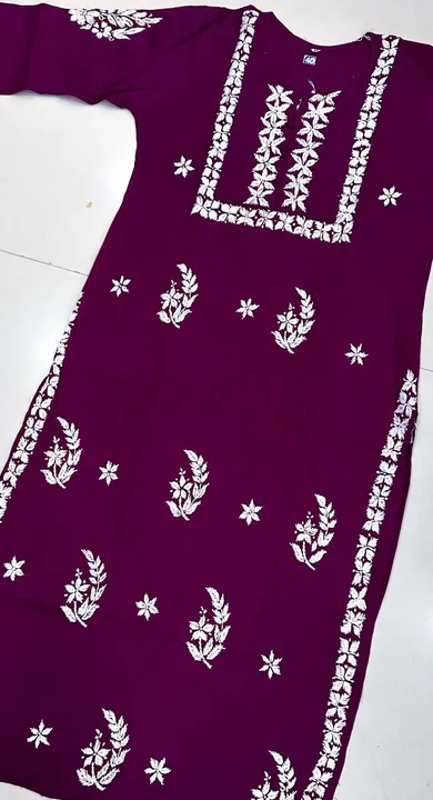 Lucknowi Chikankari cotton kurti ( Only Bulk )
 uploaded by Lucknow chickan Fashion on 5/13/2024
