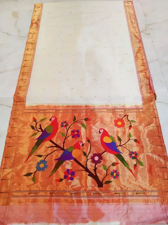 Pure silk paithani  uploaded by business on 5/13/2024