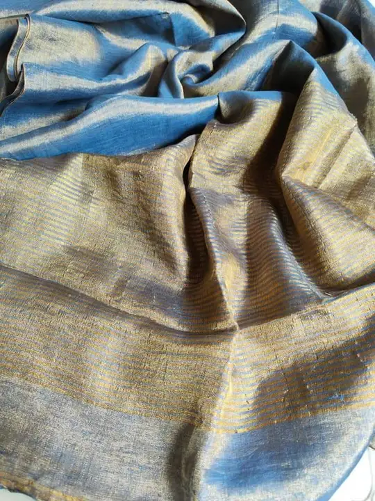 Lilen tishu saree uploaded by business on 5/14/2024