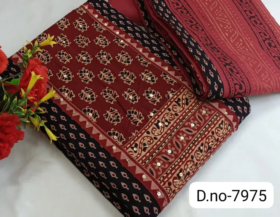 Ajrak dress material  uploaded by business on 5/14/2024