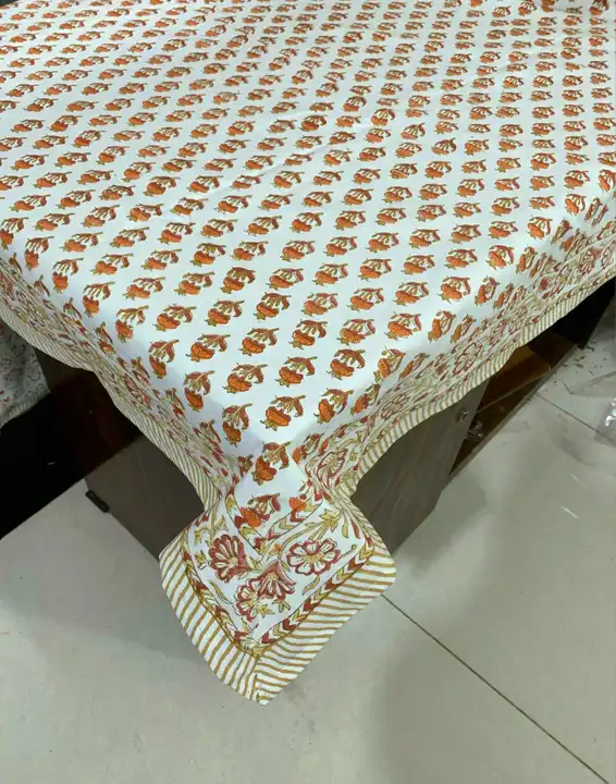Hand block table cover  uploaded by Indiana Creations  on 5/15/2024
