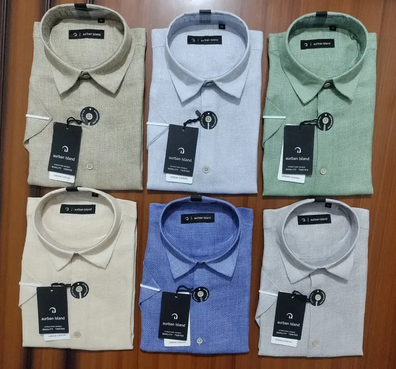 24096 jute linen mesh shirts uploaded by business on 5/15/2024