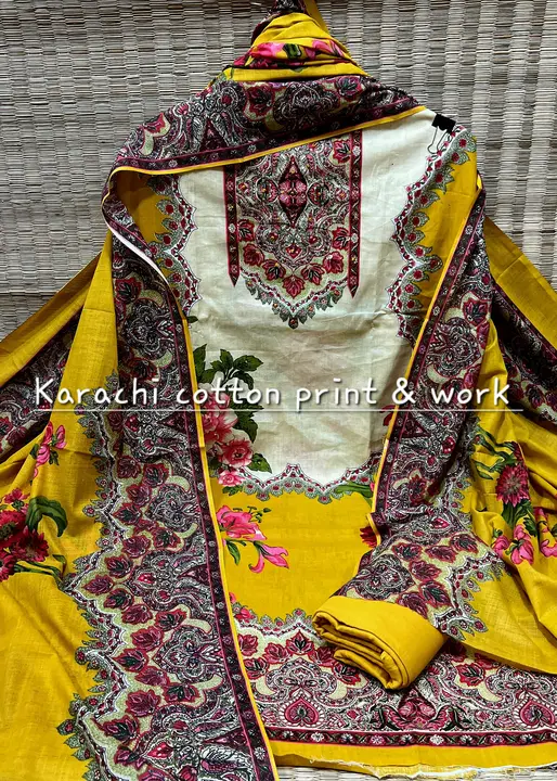 Karachi cotton  uploaded by Heena fashion house on 5/15/2024