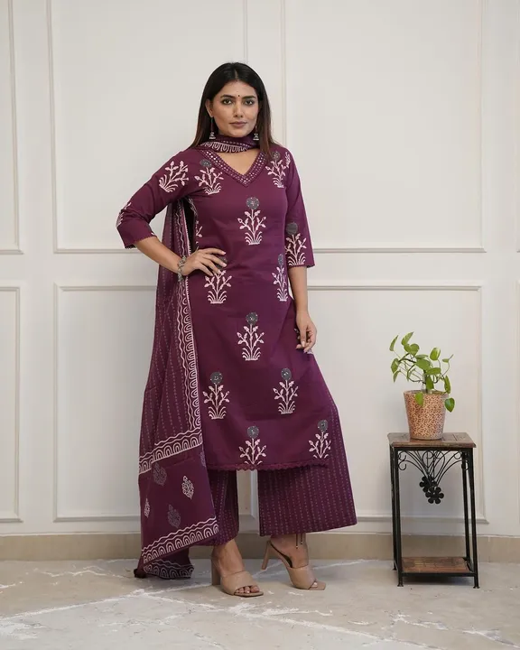 Cotton readymade suits  uploaded by MAHADEV FASHION on 5/16/2024