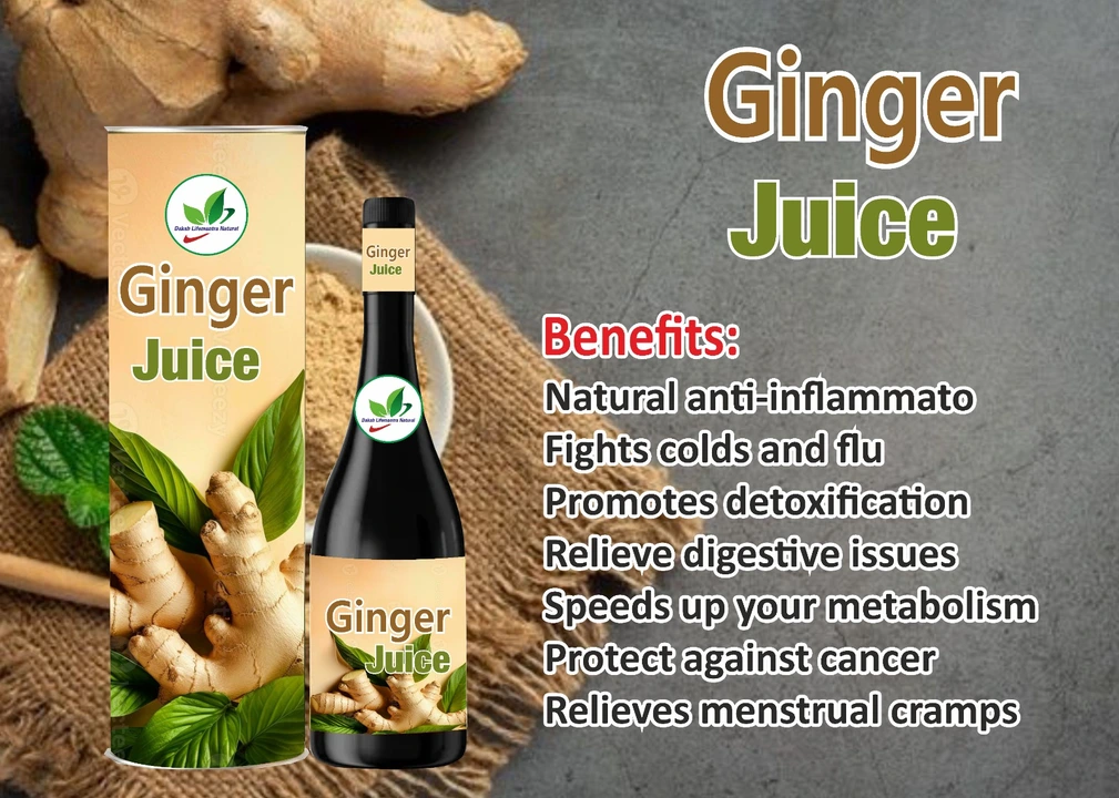 Ginger juice  uploaded by Daksh lifemantra natural on 5/16/2024