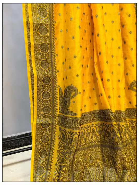 Semi Georgette Silk saree  uploaded by Banarasi Silk Sarees on 5/17/2024