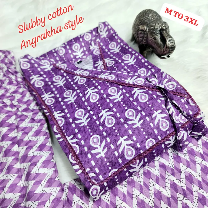 Premium Cotton Angrakha Kurta set uploaded by Vihu fashion on 5/18/2024