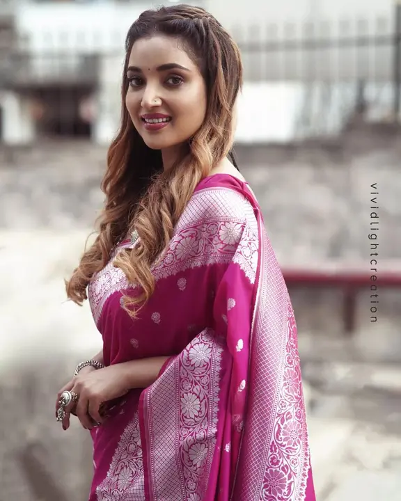 Banarsi Silk Saree  uploaded by Qatar Saree 🥻  on 5/18/2024