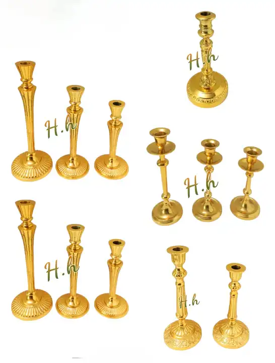 Beautiful Decorative Metal Candle Holders Collection in Various Finish  Available  in Very Reasonabl uploaded by Hina Handicrafts on 5/18/2024