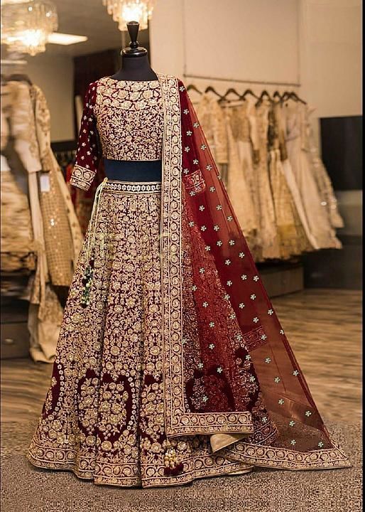 Post image Hey! Checkout my new collection called Bridal langha.
